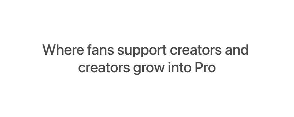 Creator Platform